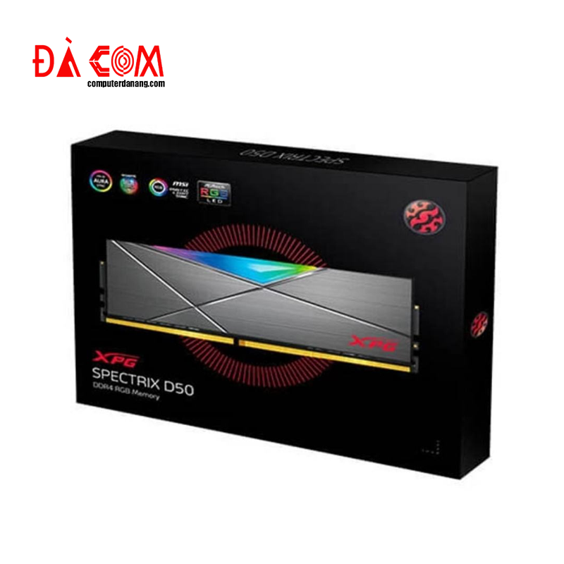Ram-adata-xpg-spectrix-d50-rgb-ddr4-16gb-3200mhz-xam4 Ram-adata-xpg-spectrix-d50-rgb-ddr4-16gb-3200mhz-xam4