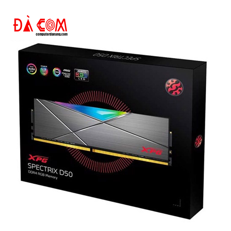 Ram-adata-xpg-spectrix-d50-rgb-ddr4-8gb-3600mhz-xam1 Ram-adata-xpg-spectrix-d50-rgb-ddr4-8gb-3600mhz-xam1