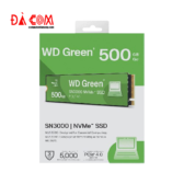 Ssd-wd-green-sn3000-500gb-nvme-gen4x4-r5000-w41004